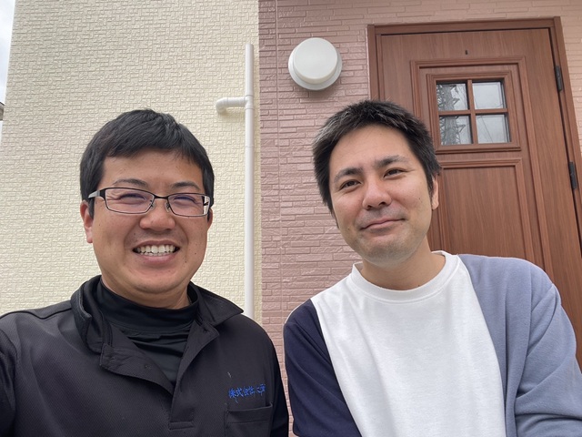 明石市　S様邸　経年劣化により外壁塗装を施工。キレイな仕上がりで新築に戻ったとの嬉しい声を頂きました